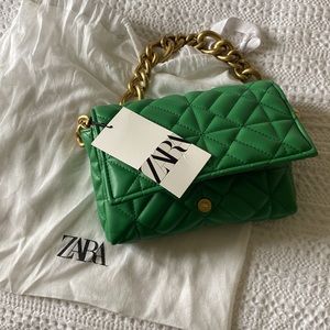 Green Zara Purse